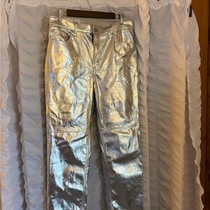 GAP Silver Straight Leg Women's Jeans